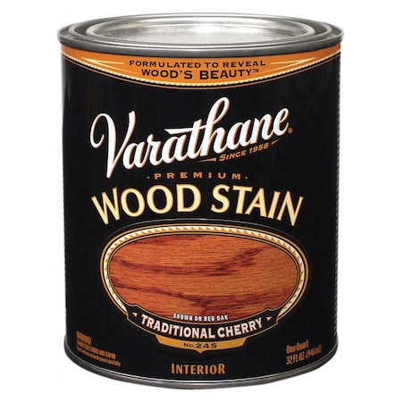 Rust-Oleum 1 Qt Traditional Cherry Varathane Oil-Based Interior Wood Stain 211722H